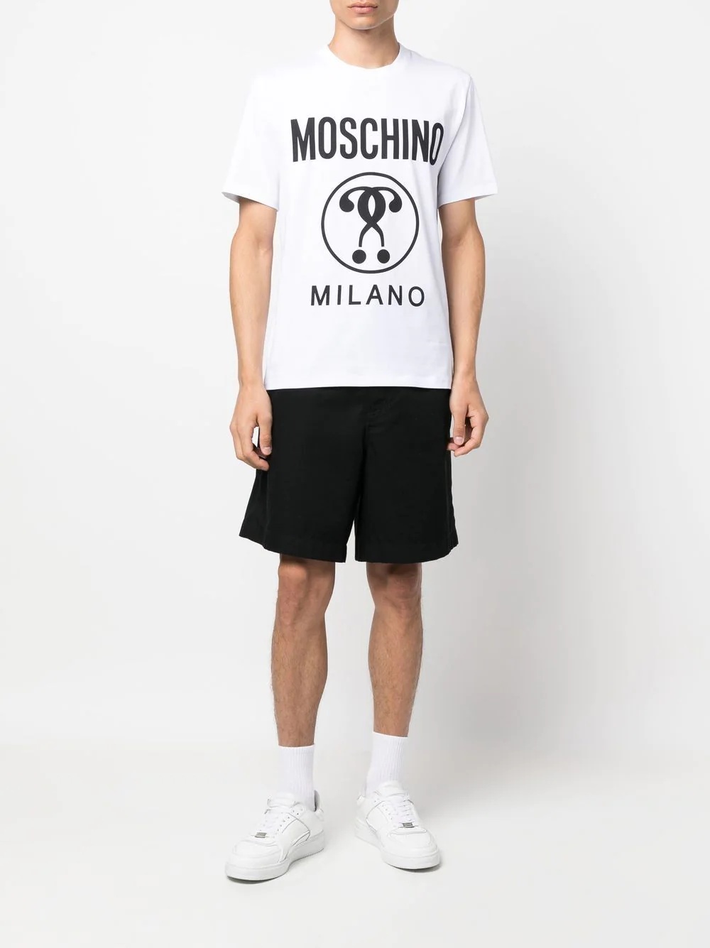 logo-print short-sleeved T-shirt - 2