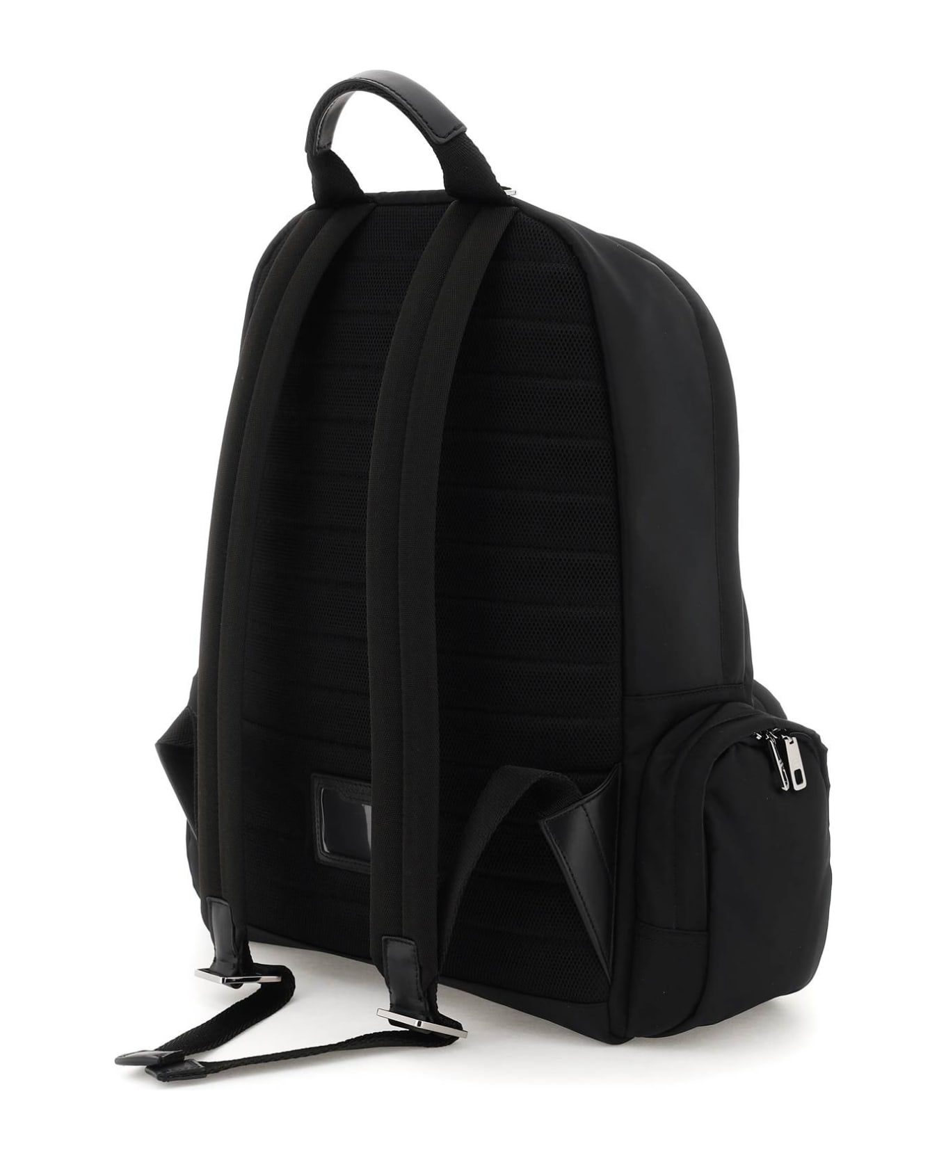 Nylon Backpack With Logo - 2