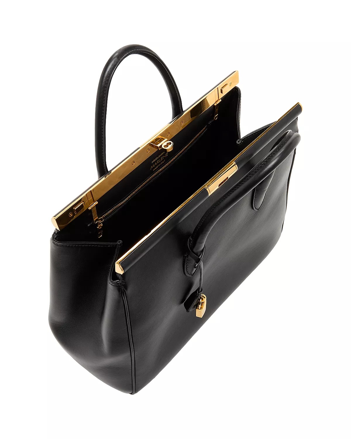 Marlene Leather Top Handle Bag - 3