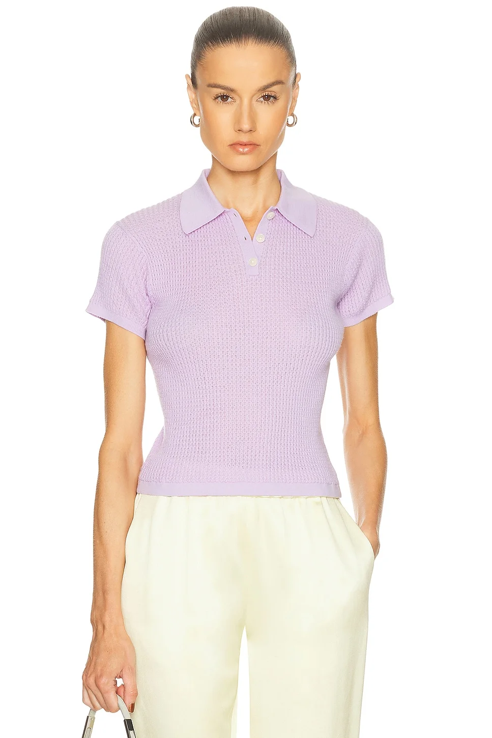 Shrunken Polo Top - 1