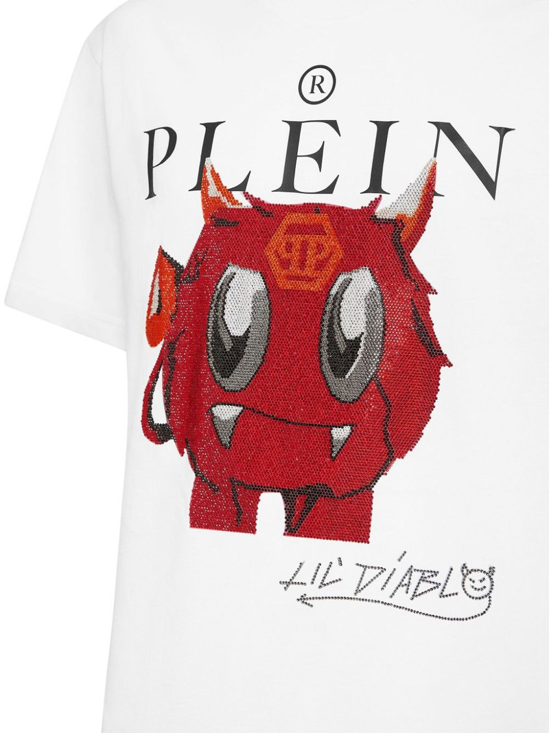 PHILIPP PLEIN SS Crystal Monster T-shirt outlook