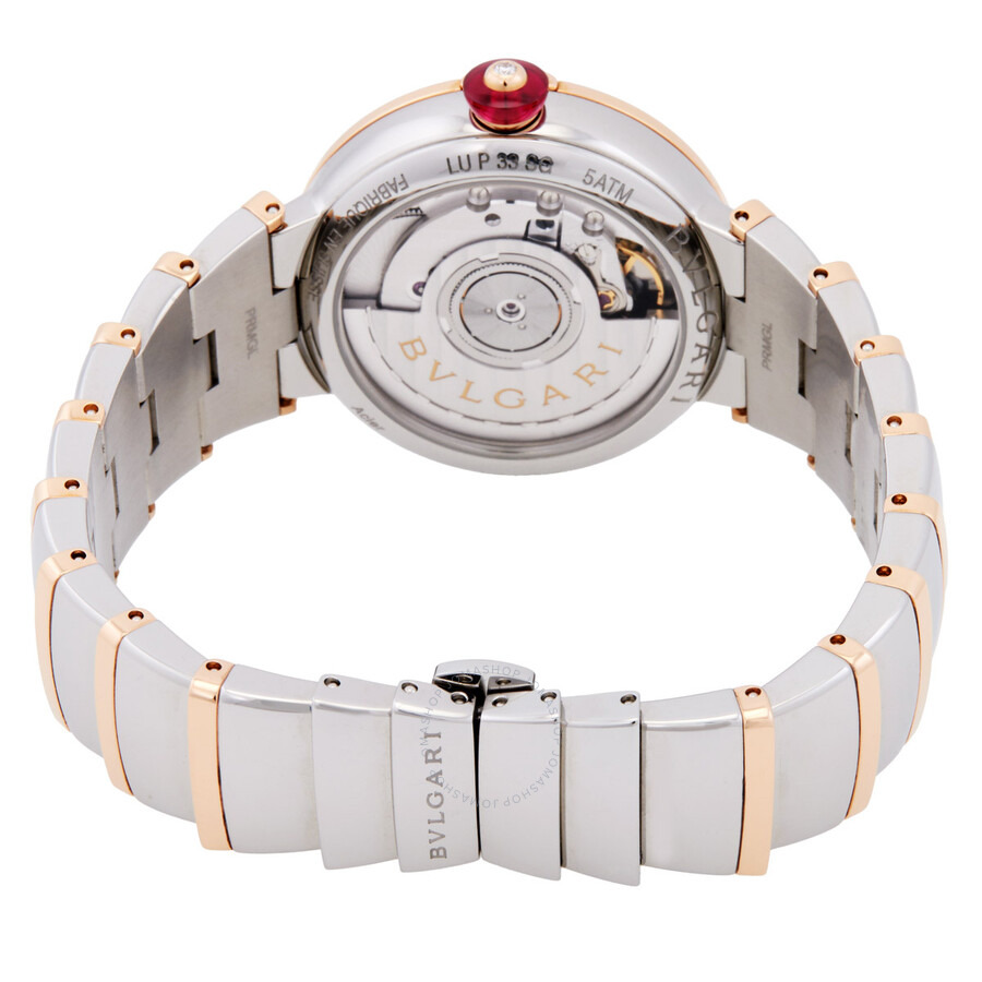 Bvlgari Lvcea Ladies 18 Carat Rose Gold Watch 102476 - 3