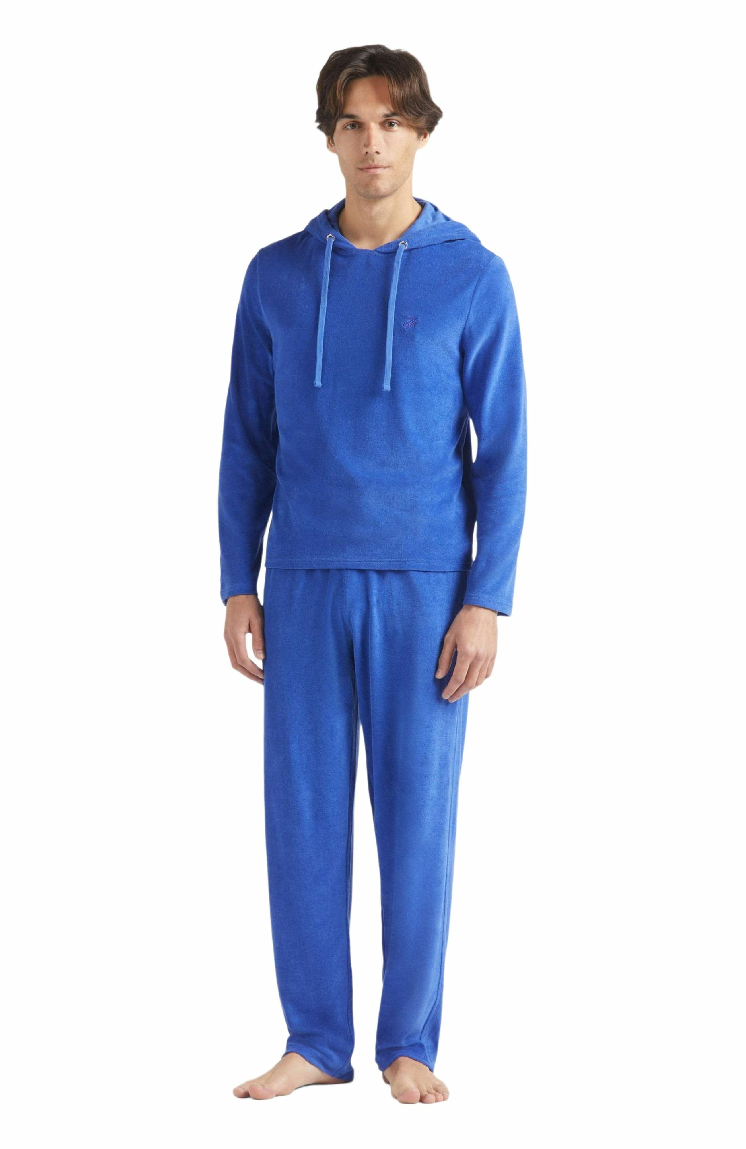 Vilebrequin Men's Terry Long Sleeve Hooded T-Shirt in Marrakech at Nordstrom - 5