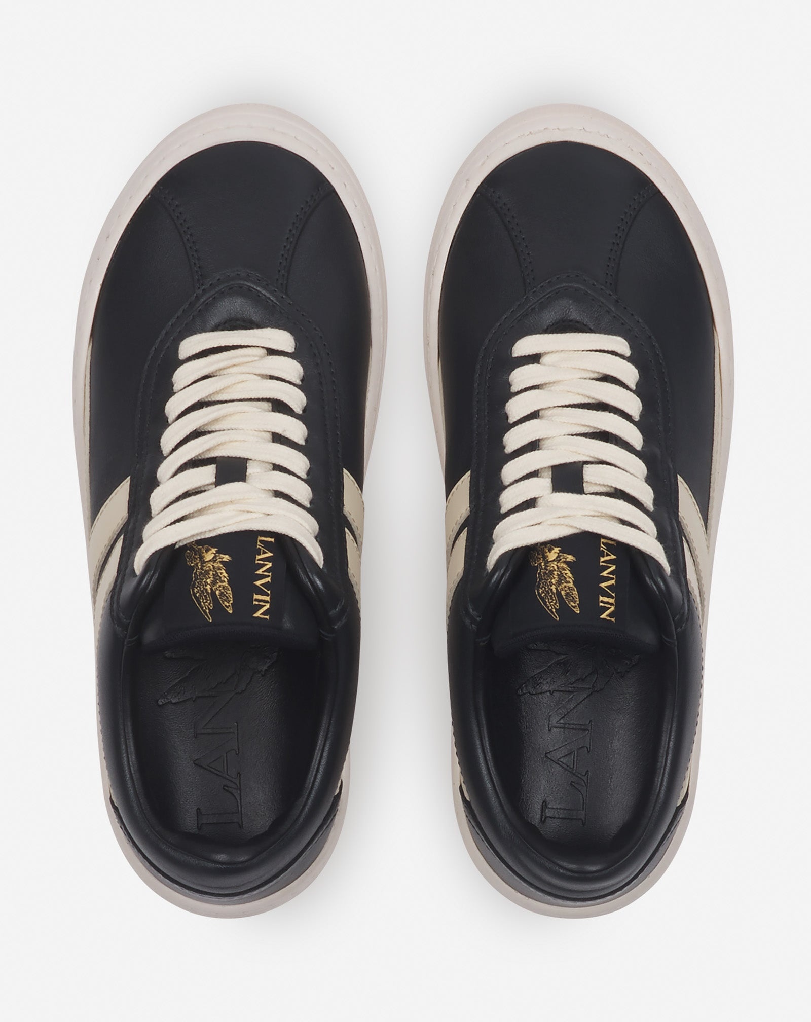 LANVIN X FUTURE LEATHER CASH SNEAKERS FOR WOMEN - 4