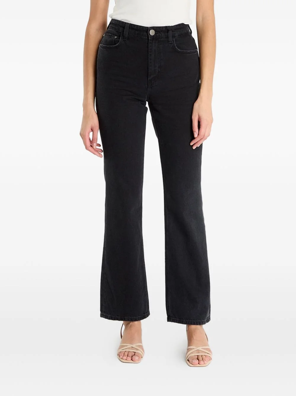 logo-patch jeans - 1