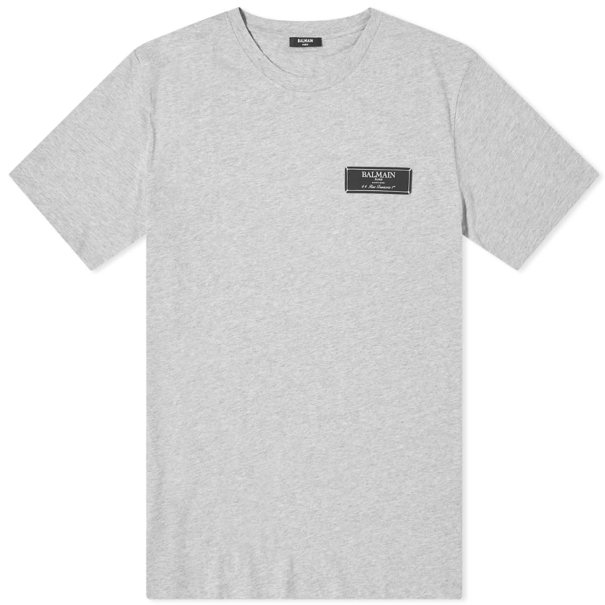 Balmain Label T-Shirt - 1