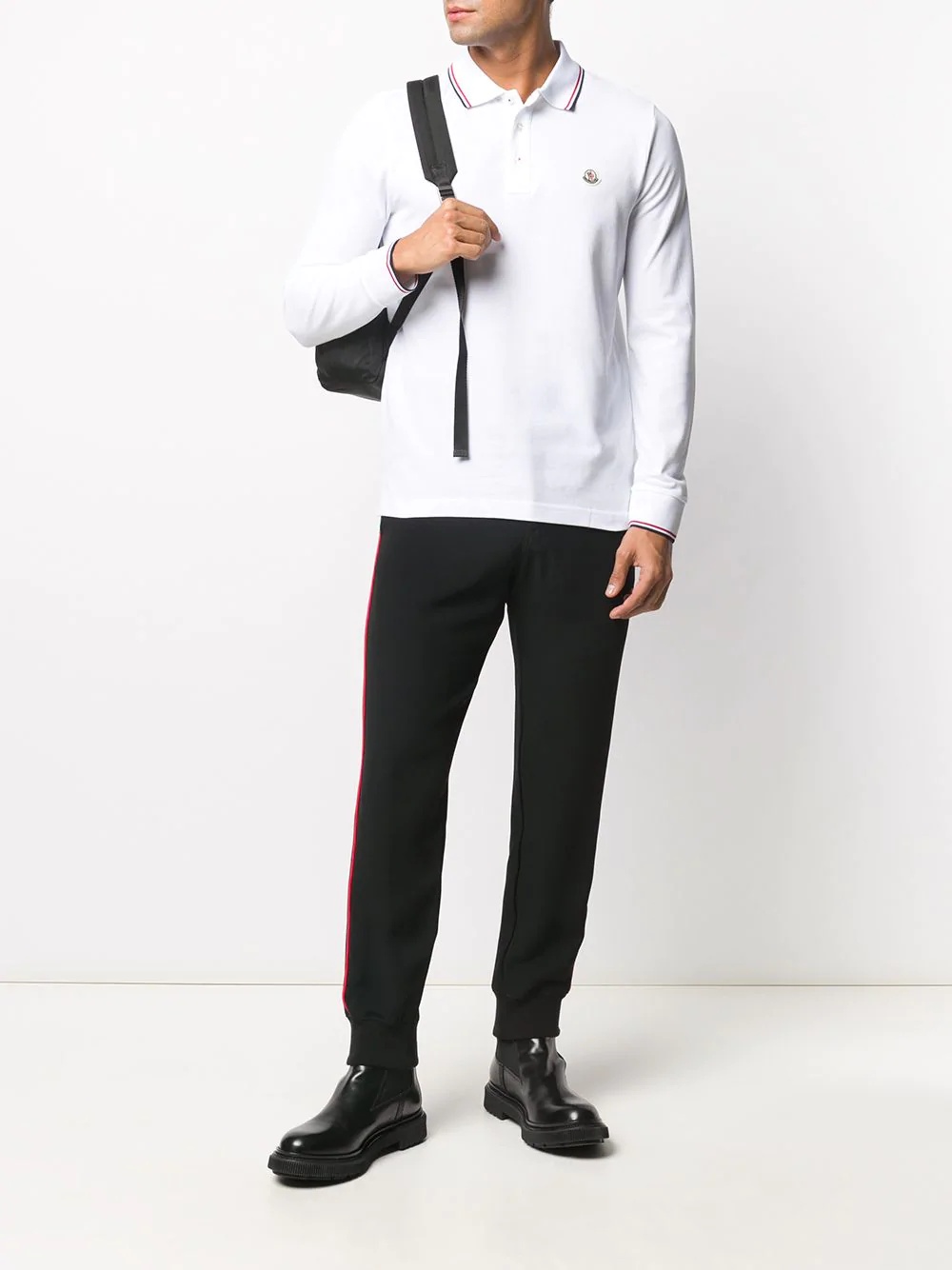 long-sleeved polo shirt - 2