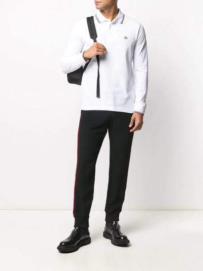 Moncler long-sleeved polo shirt outlook