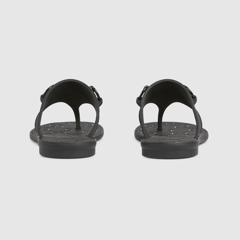GUCCI Women's thong sandal with Horsebit outlook