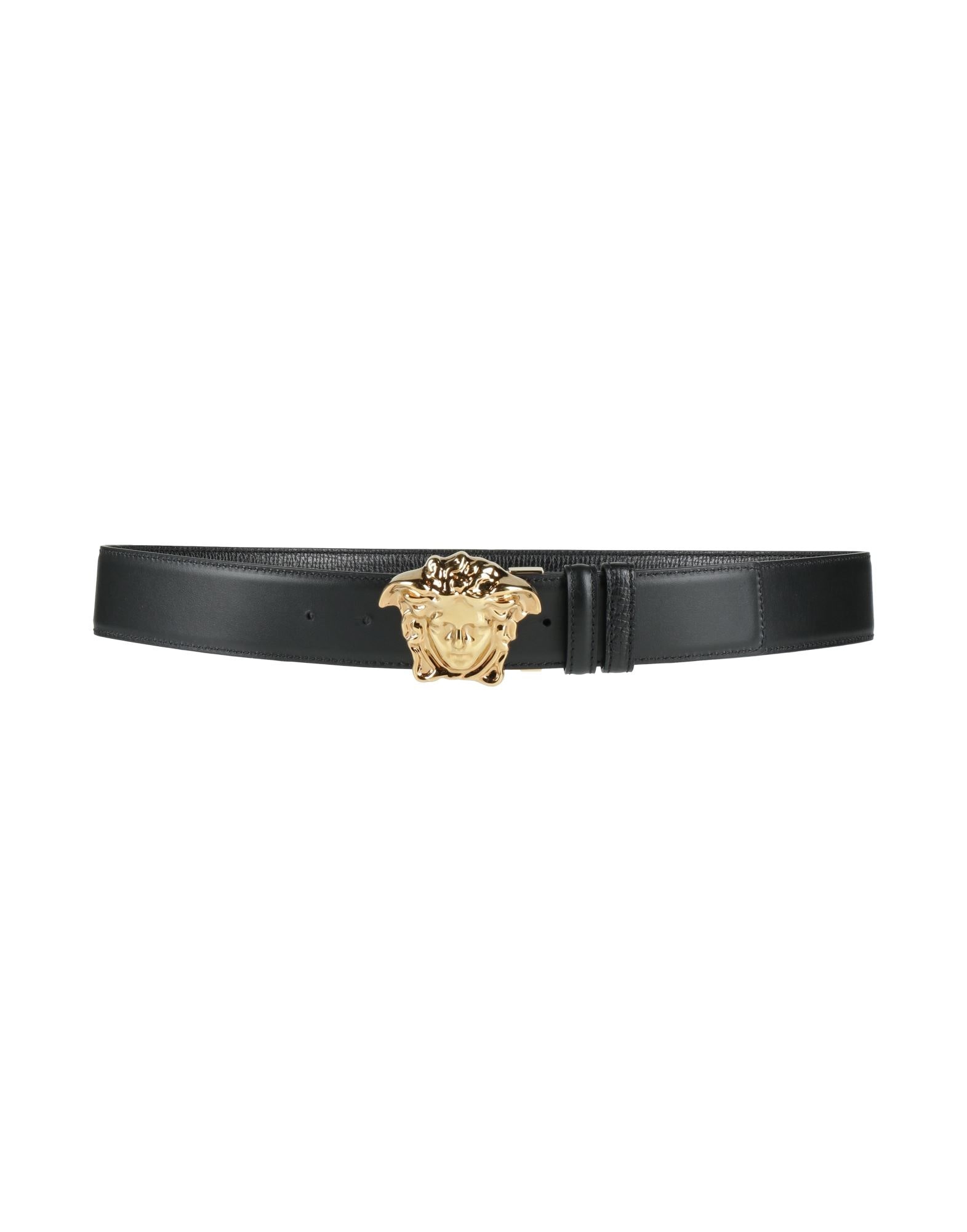Black Men's Leather Belt - 1