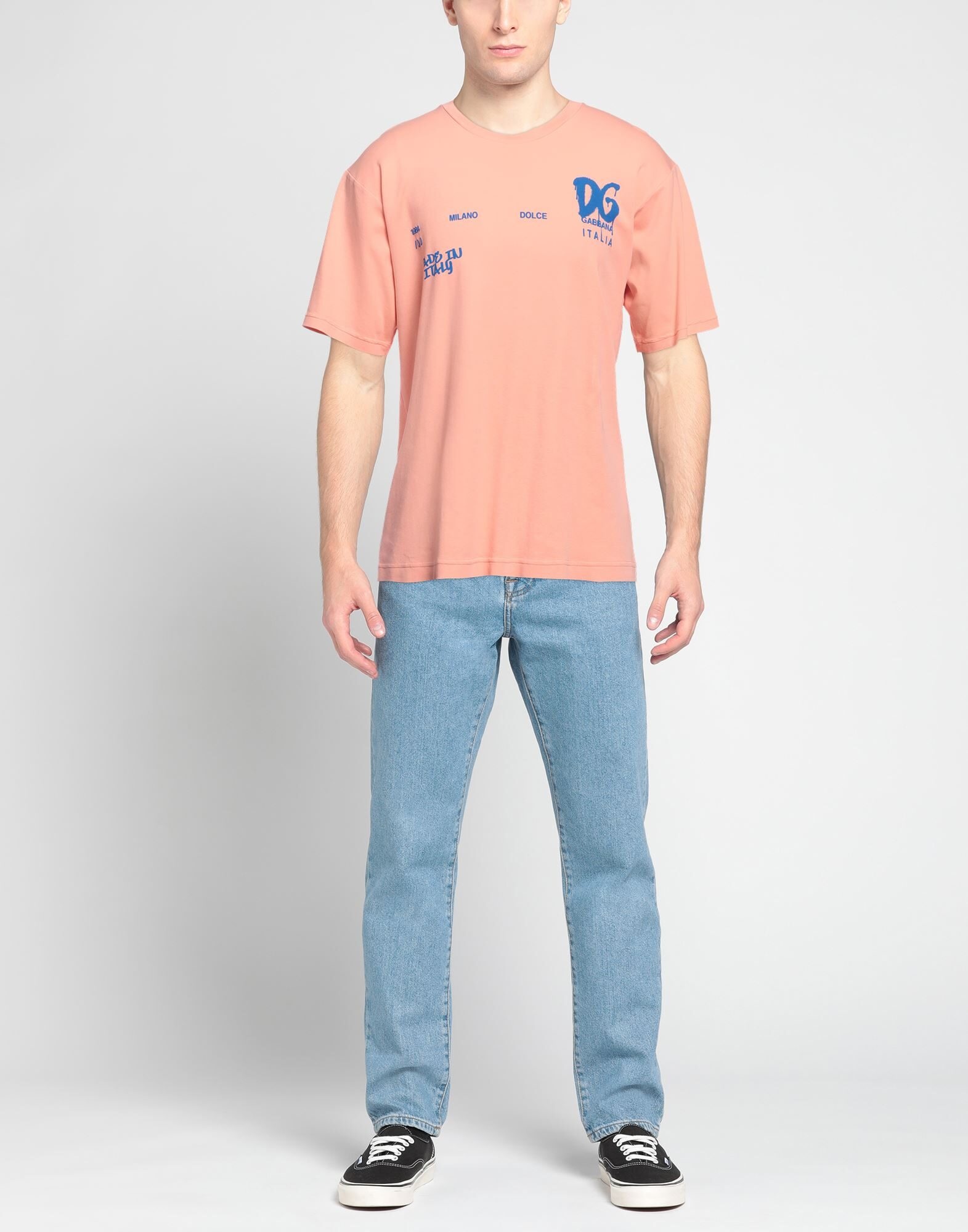 Salmon pink Men's T-shirt - 2