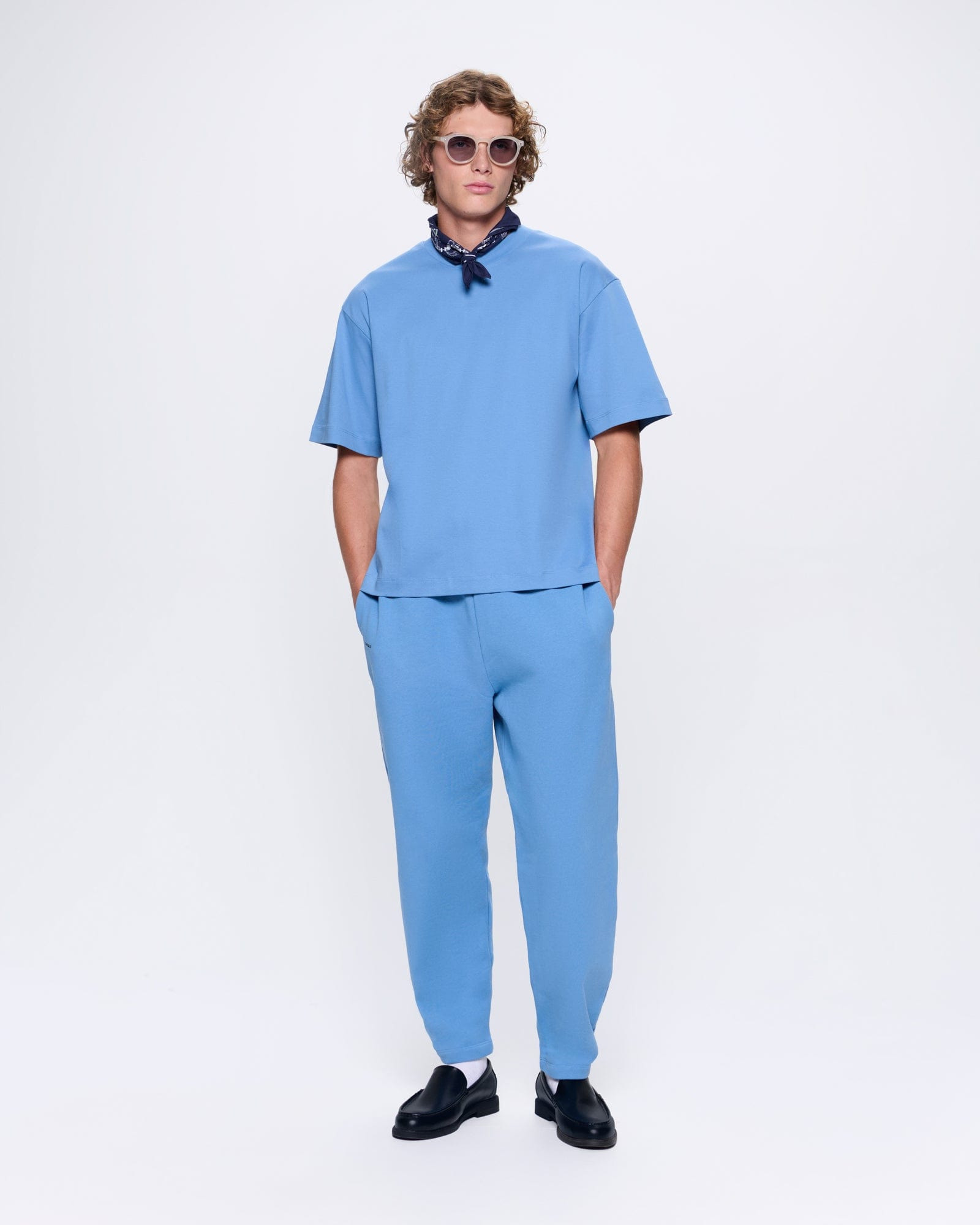 Mens DNA Oversized T-Shirt - Summit Blue - 3