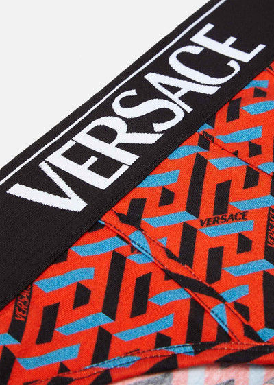 VERSACE La Greca Print Briefs outlook