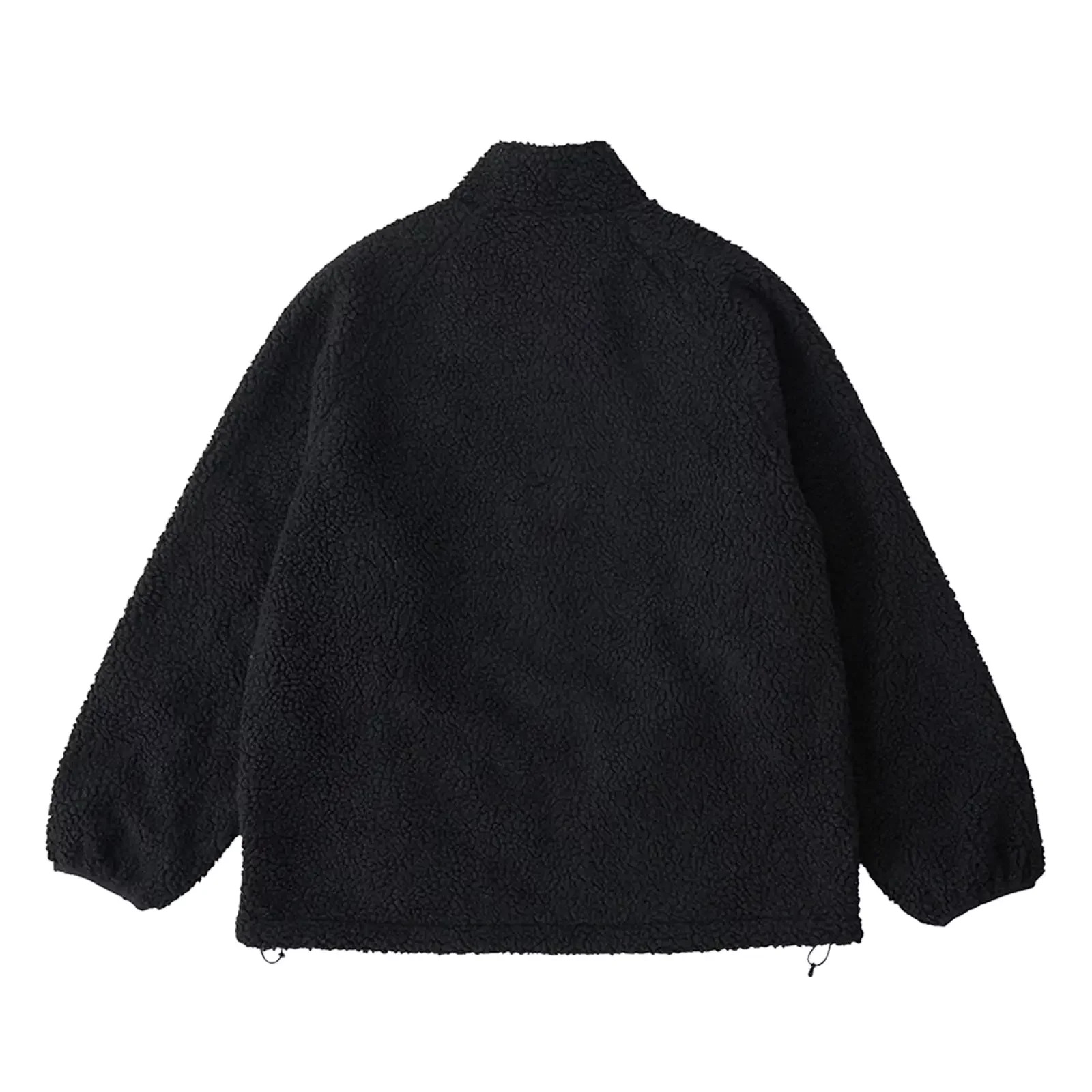 Reversible Sherpa Jacket "Charcoal Black" - 9