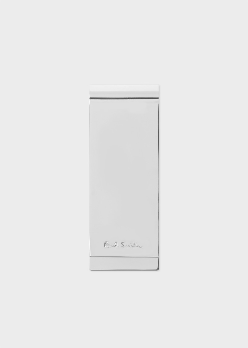 Paul Smith 'Signature Stripe' Silver Money Clip outlook