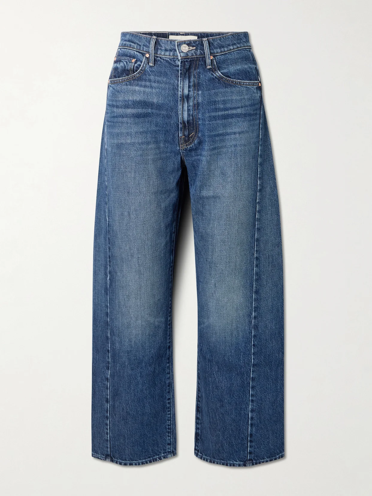 The Half Pipe Ankle High-rise Barrel-leg Jeans - 1