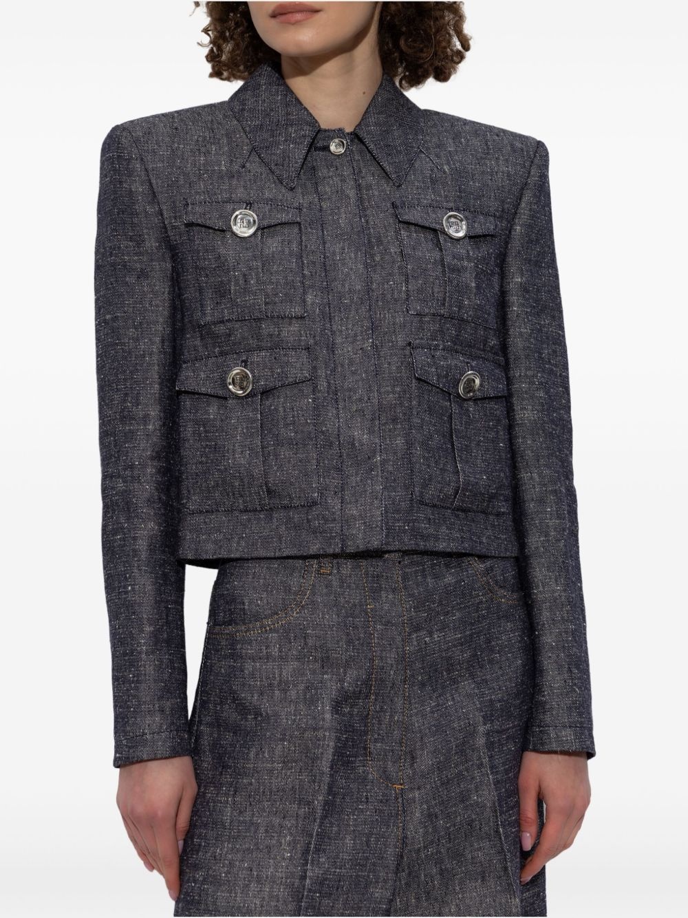4G cropped jacket - 3