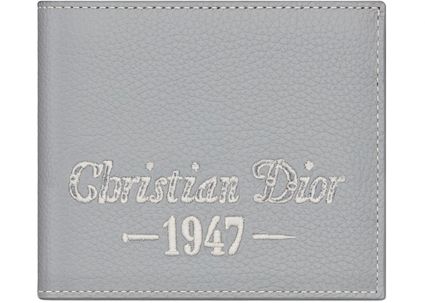 Dior by Birkenstock Christian Dior 1947 Signature (4 Card Slot/Coin Pocket) Wallet Dior Gray - 1