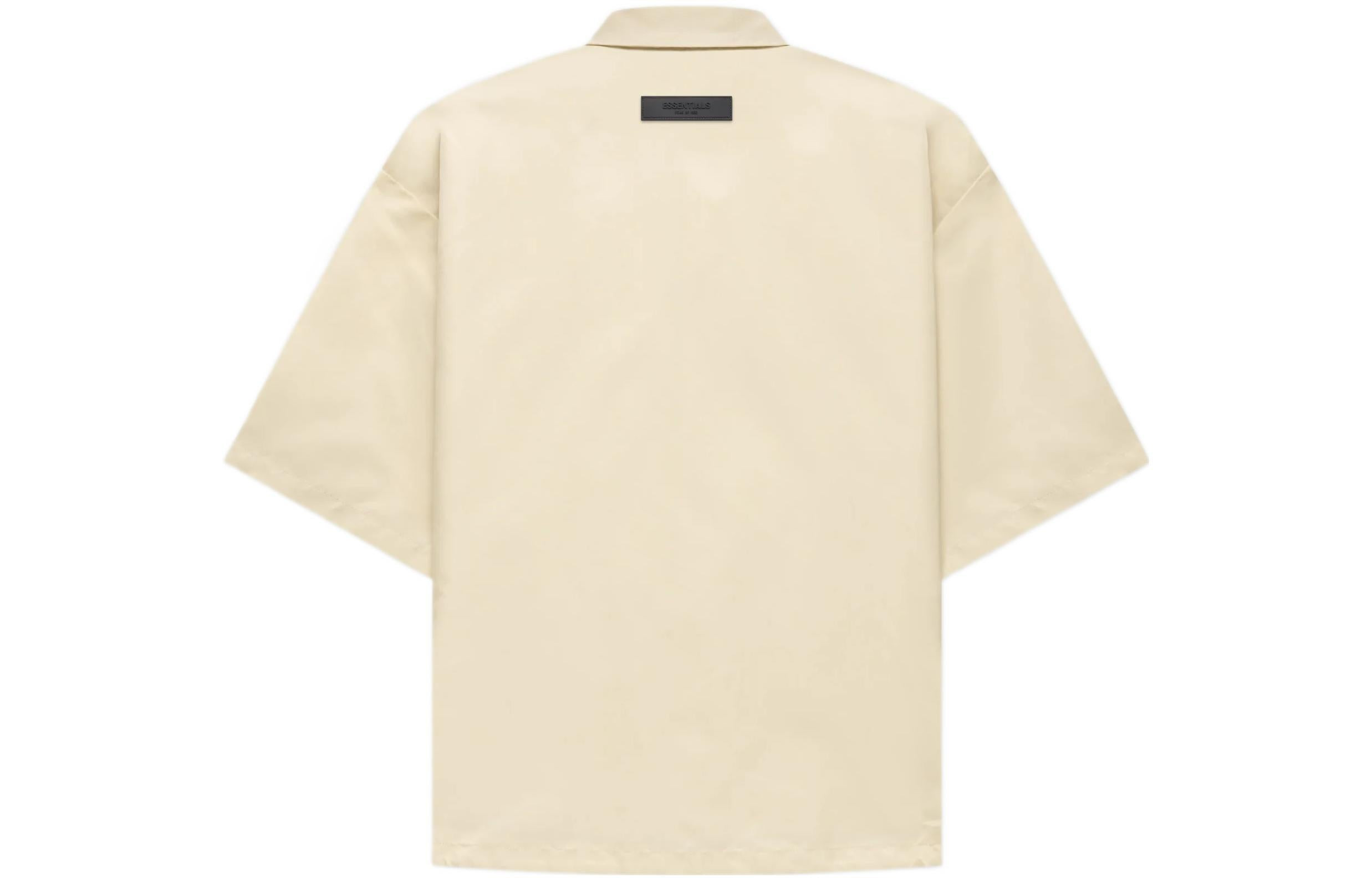 Fear of God Essentials FW22 Ss Nylon Shirt 'Egg Shell' FOG-FW22-058 - 2