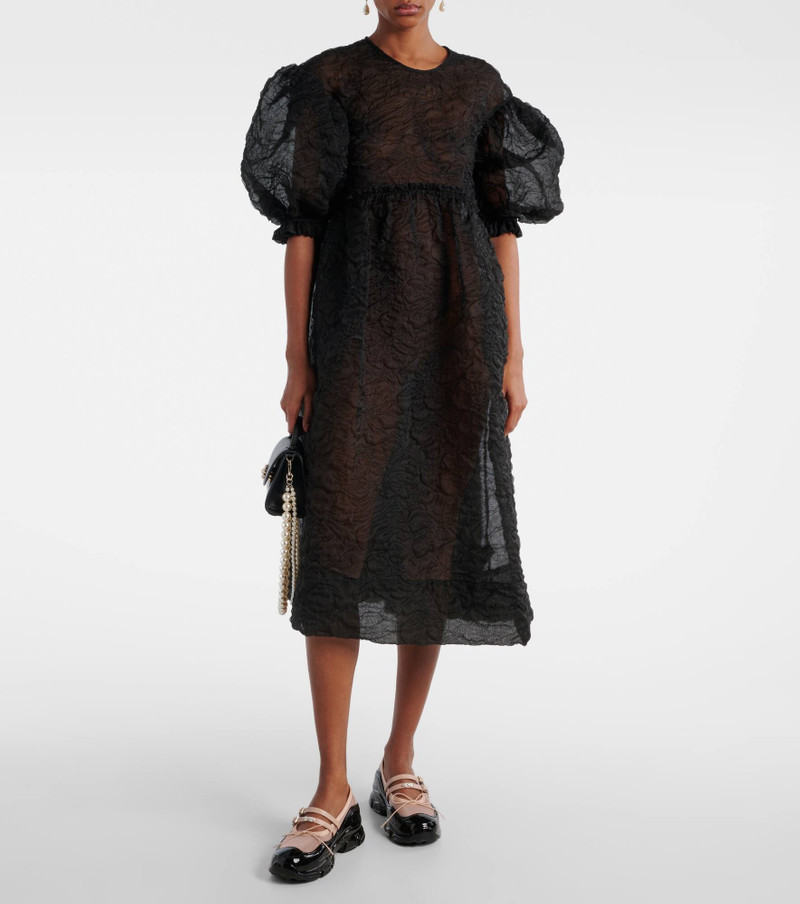 Simone Rocha Tracker leather-trimmed Mary Jane flats outlook