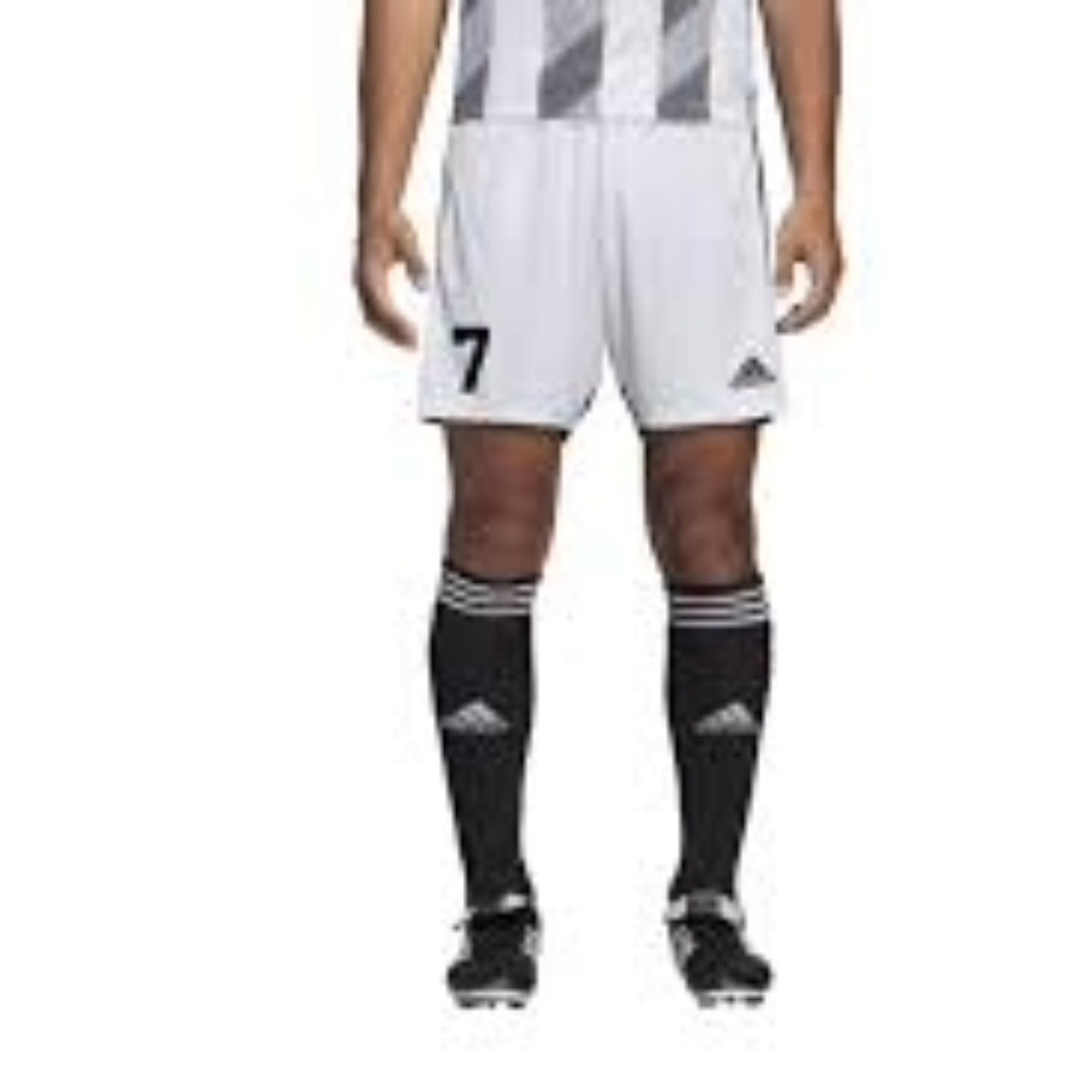 adidas Tastigo 19 Shorts Asia Sizing 'White Black' DP3247 - 3