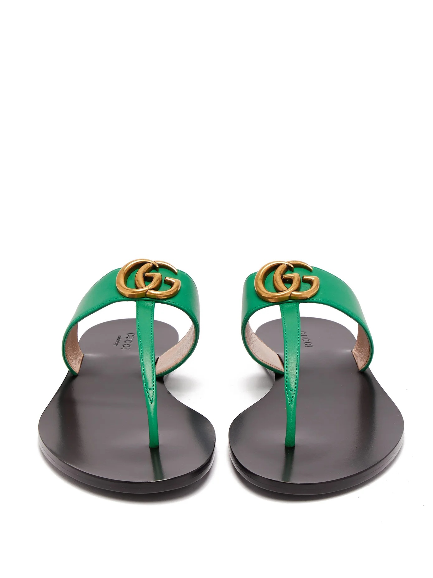 GG Marmont leather sandals - 5