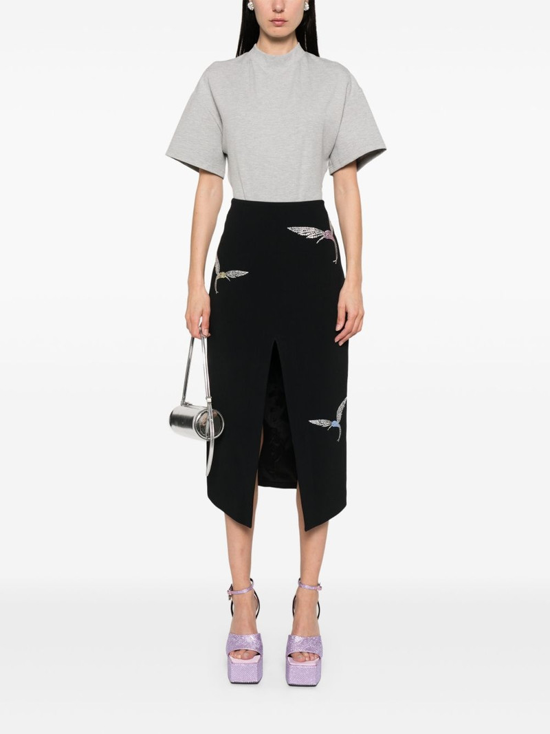 David Koma short-sleeve bodysuit outlook