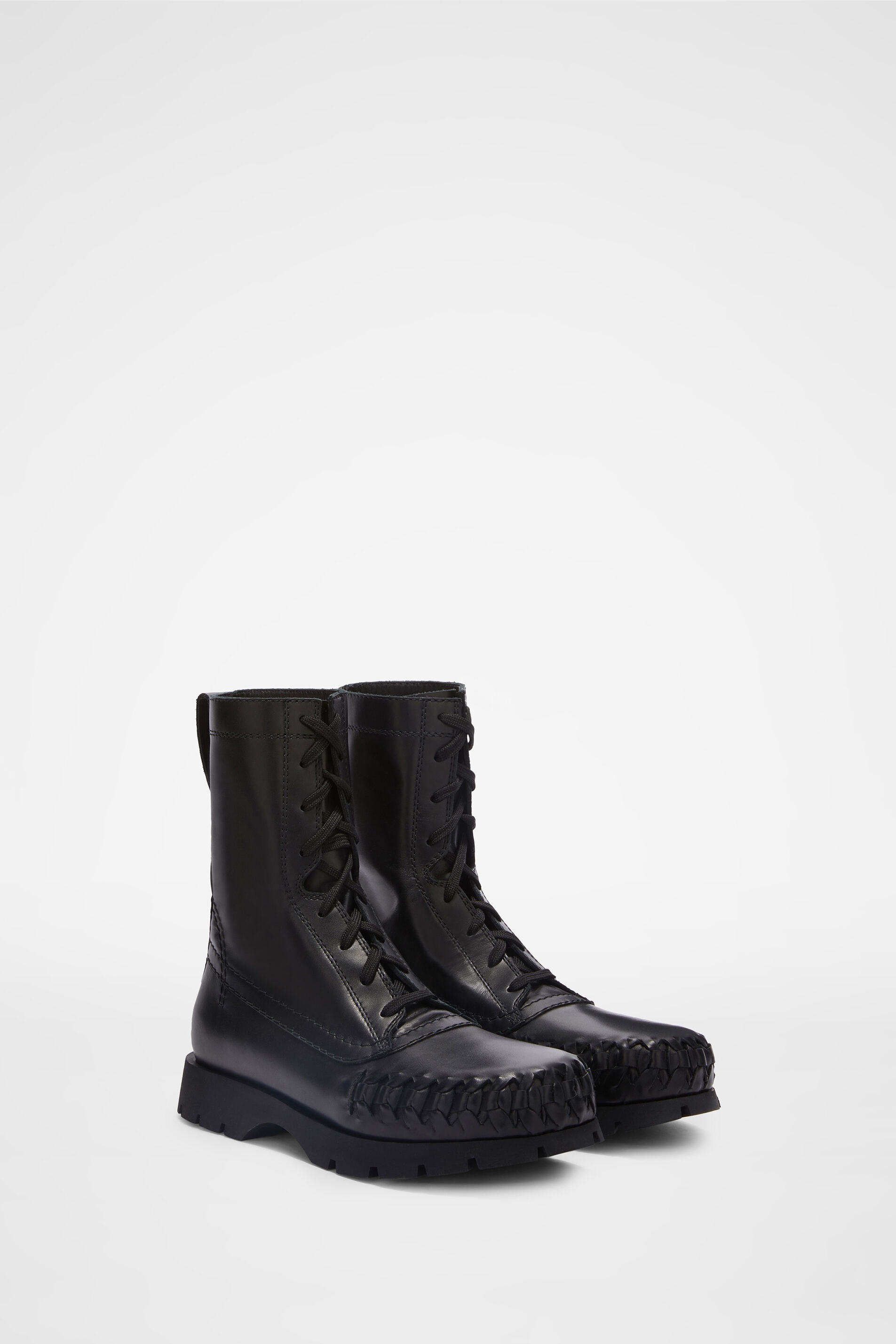 Lace-Up Boots - 3