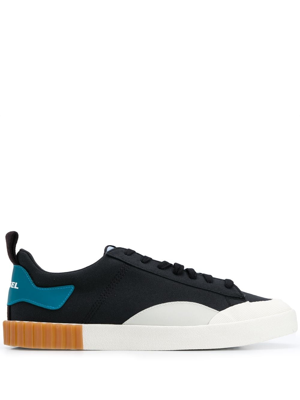 colour-block sneakers - 1