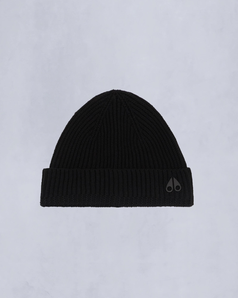 LOGO RIBBED BEANIE 1