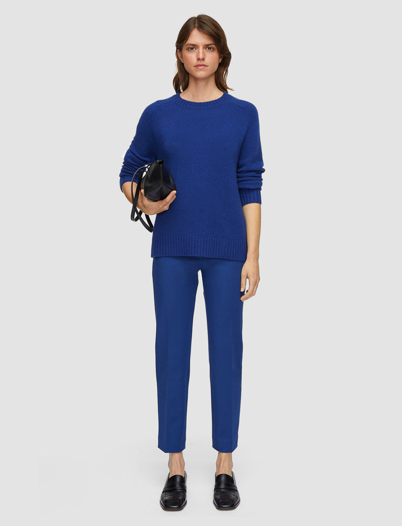 JOSEPH Coleman Bi-Stretch Toile Trousers outlook