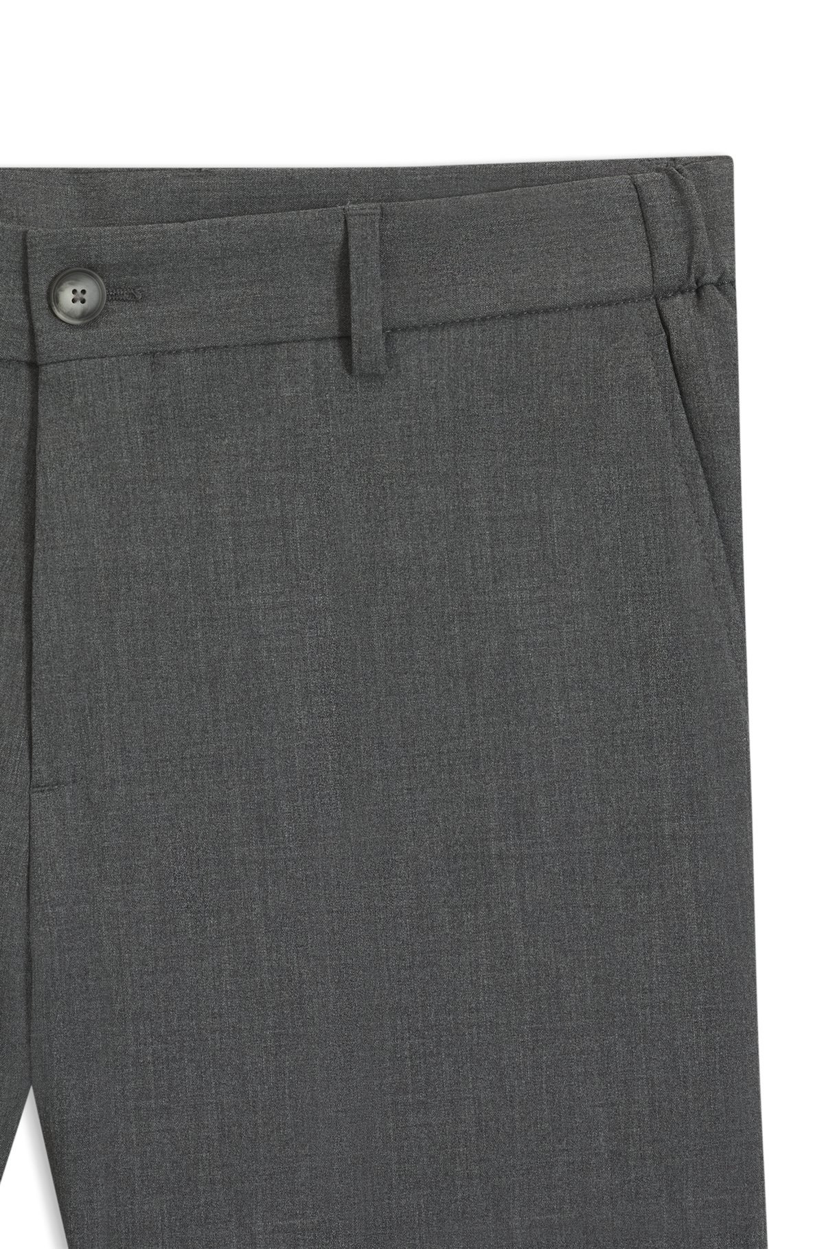 SLIM-FIT SUIT IN MICRO-PATTERNED STRETCH FABRIC - 6