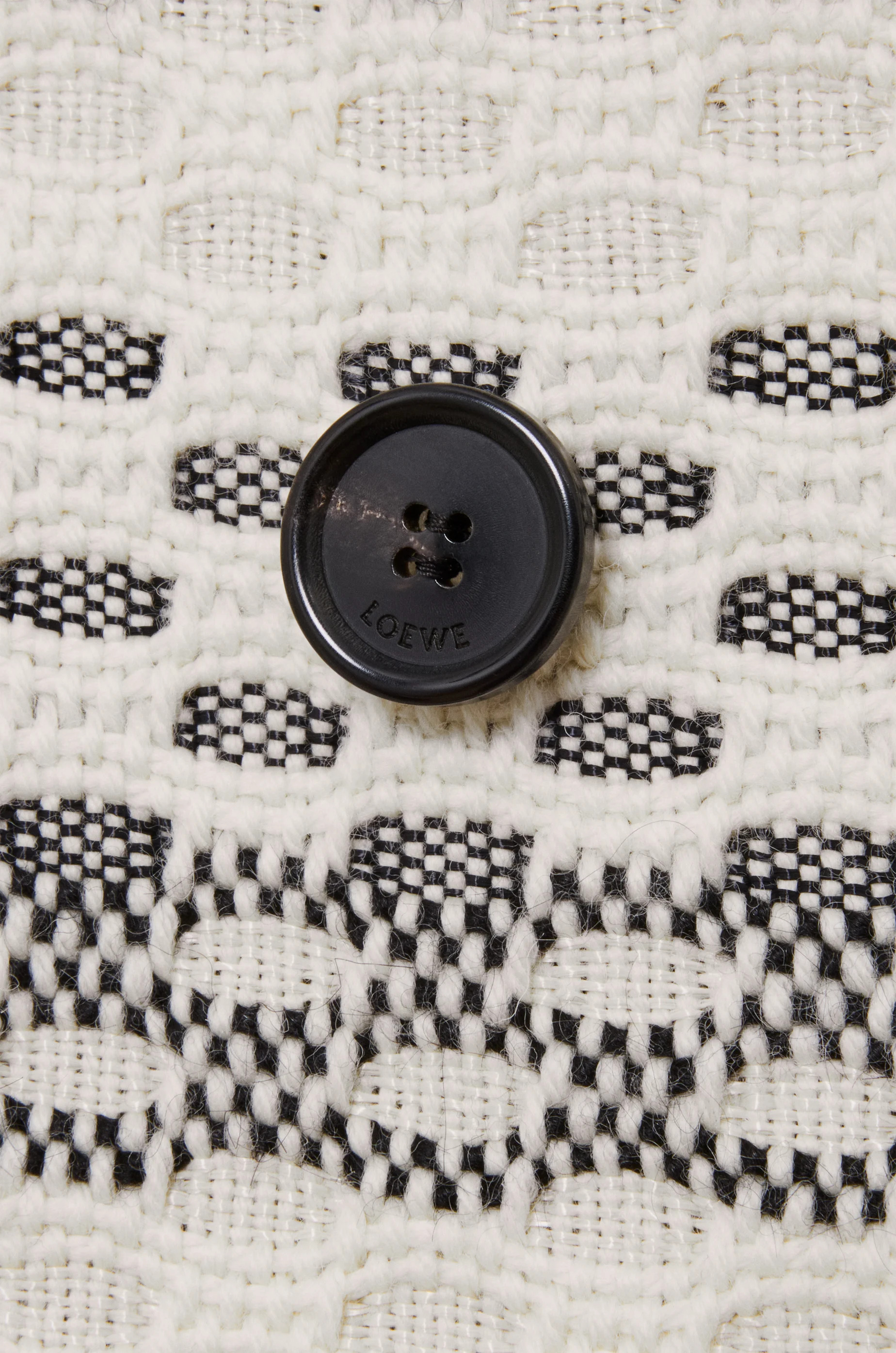 Coat in wool blend jacquard - 6