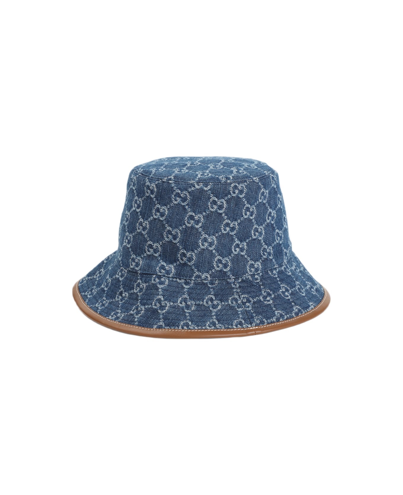 GUCCI☆Denim Gg Fedora Hat GUCCI Denim Gg Fedora Hat | italist | REVERSIBLE