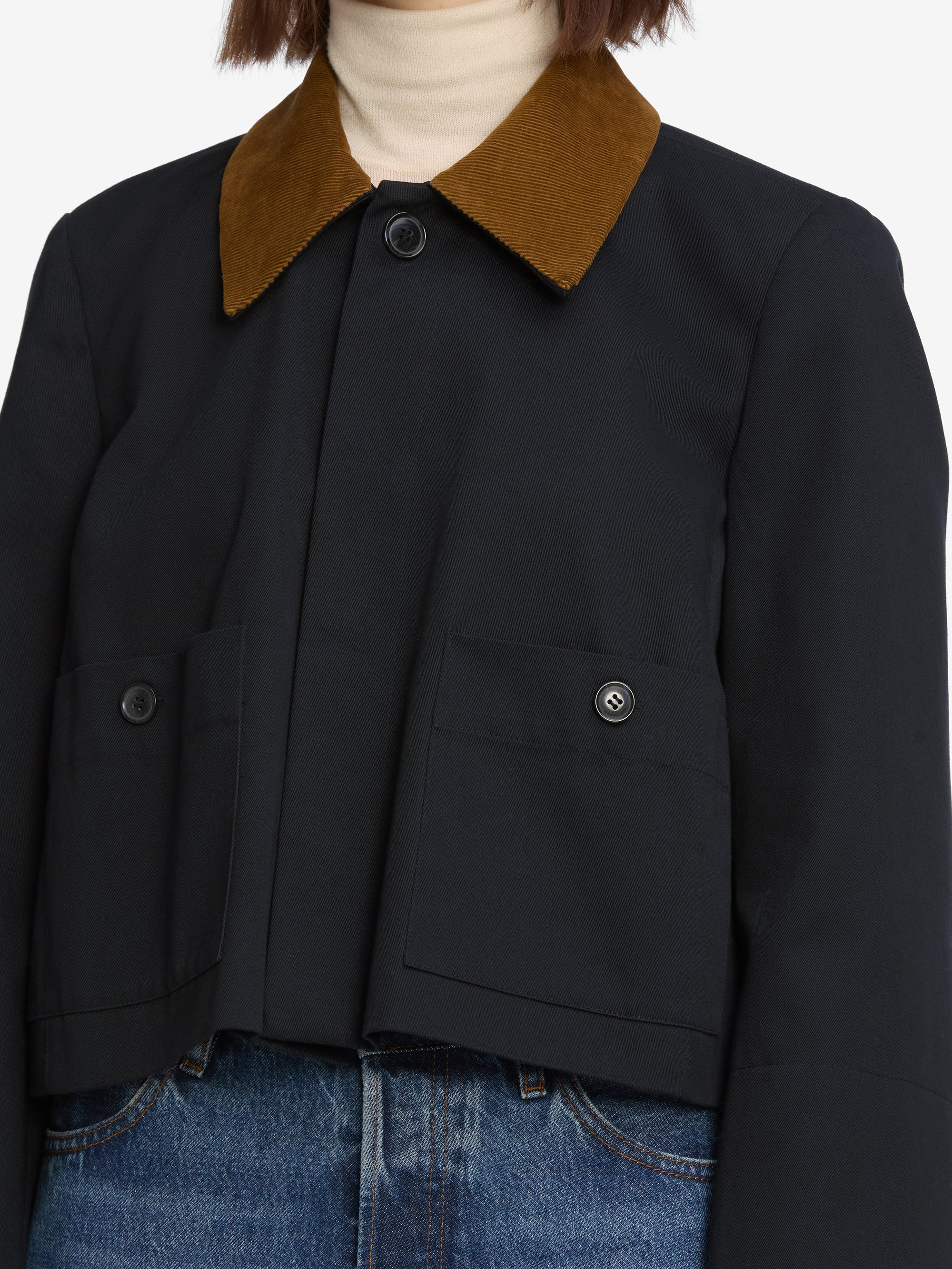 The Small Trench in Navy - 4