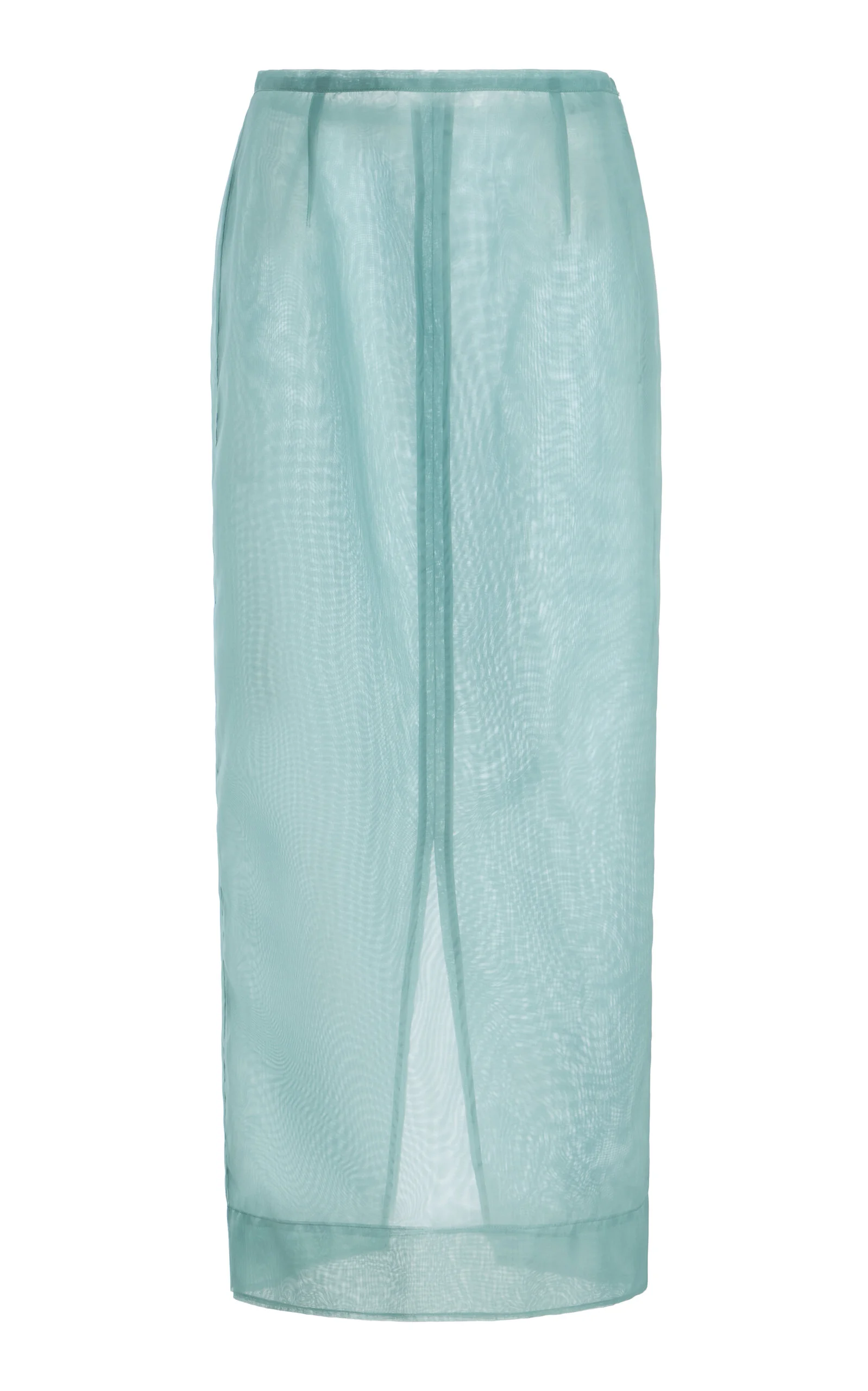 Organza Pencil Skirt blue - 1