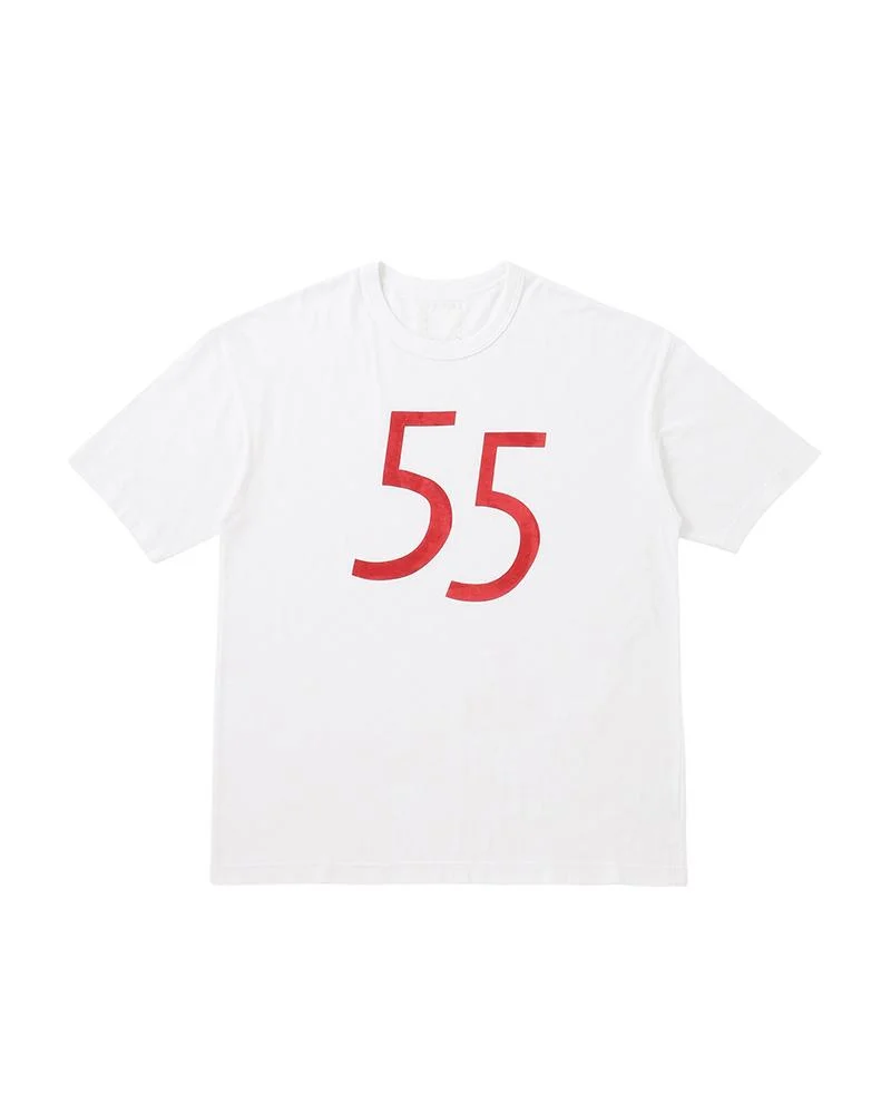 JUMBO TEE S/S WHITE PATTERN - 1