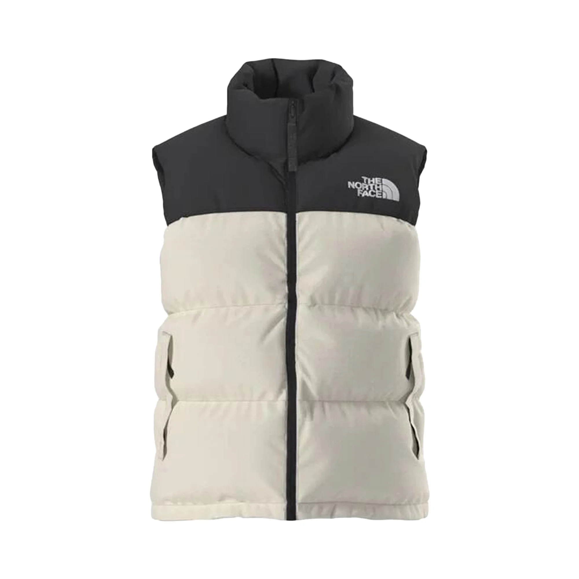The North Face 1996 Retro Nuptse Vest 'White Dune/TNF Black' - 1