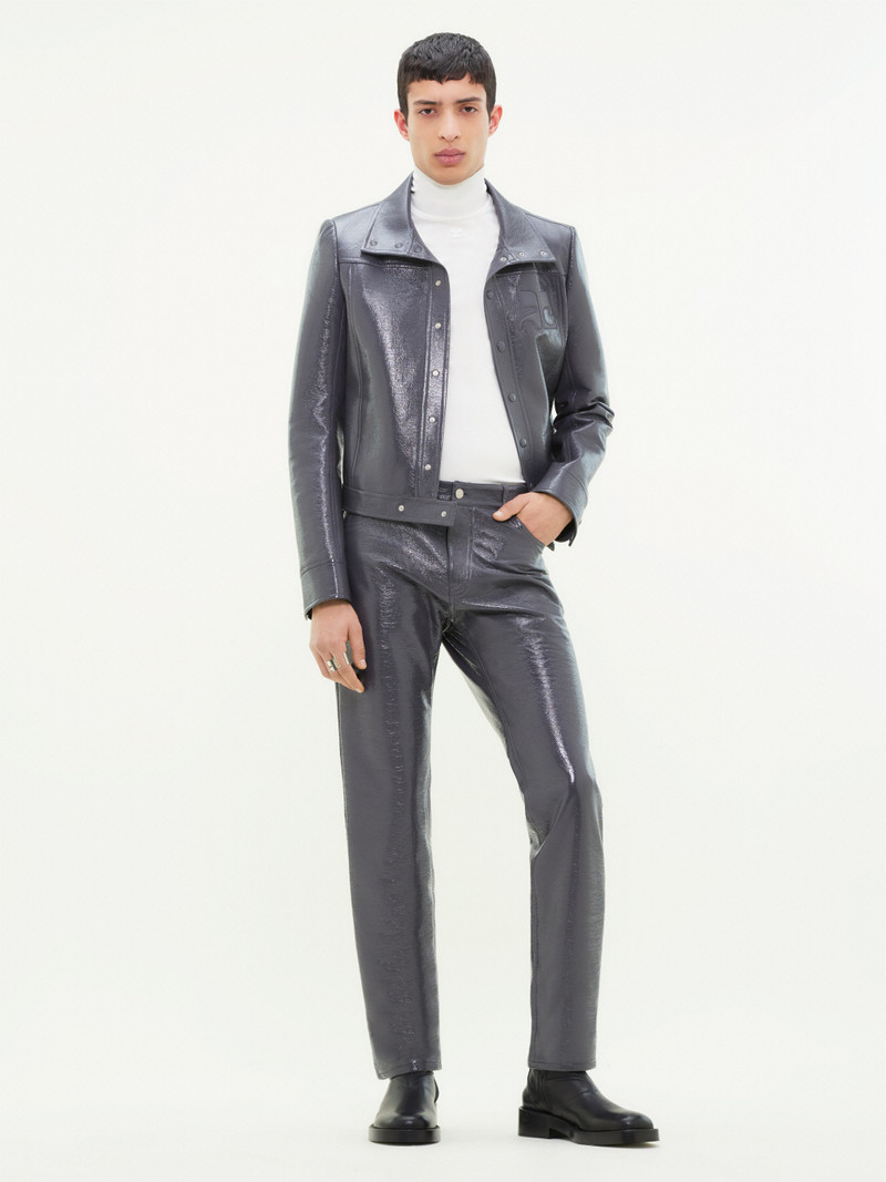 courrèges VINYL 5-POCKET PANTS outlook