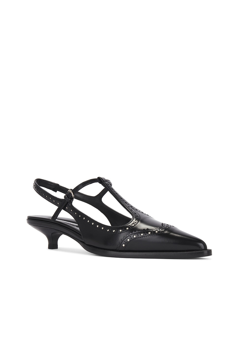 Sling Back Kitten Heel - 2