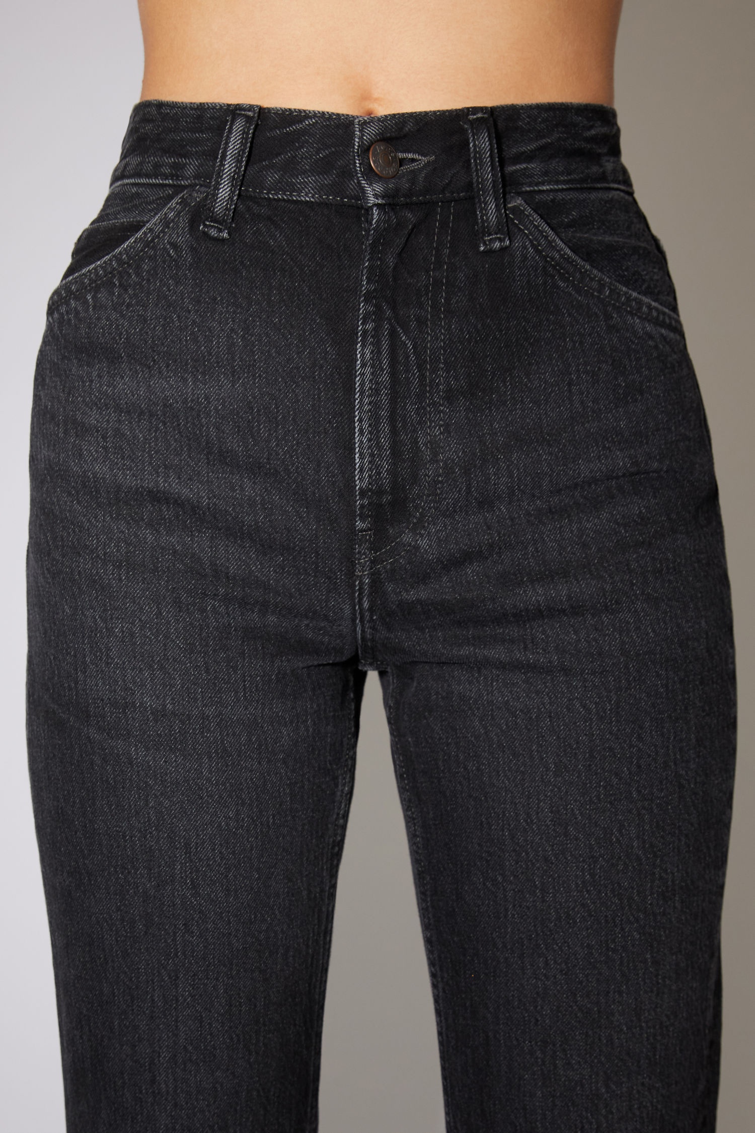 Bootcut fit jeans - Black - 6