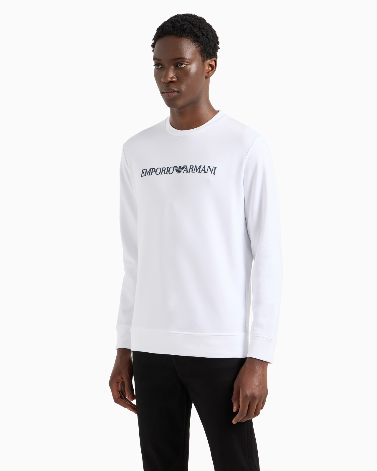 Modal-blend sweatshirt with logo print - 4