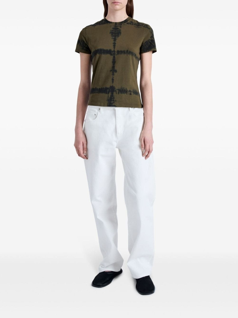 Proenza Schouler tie-dye print cotton-blend t-shirt outlook