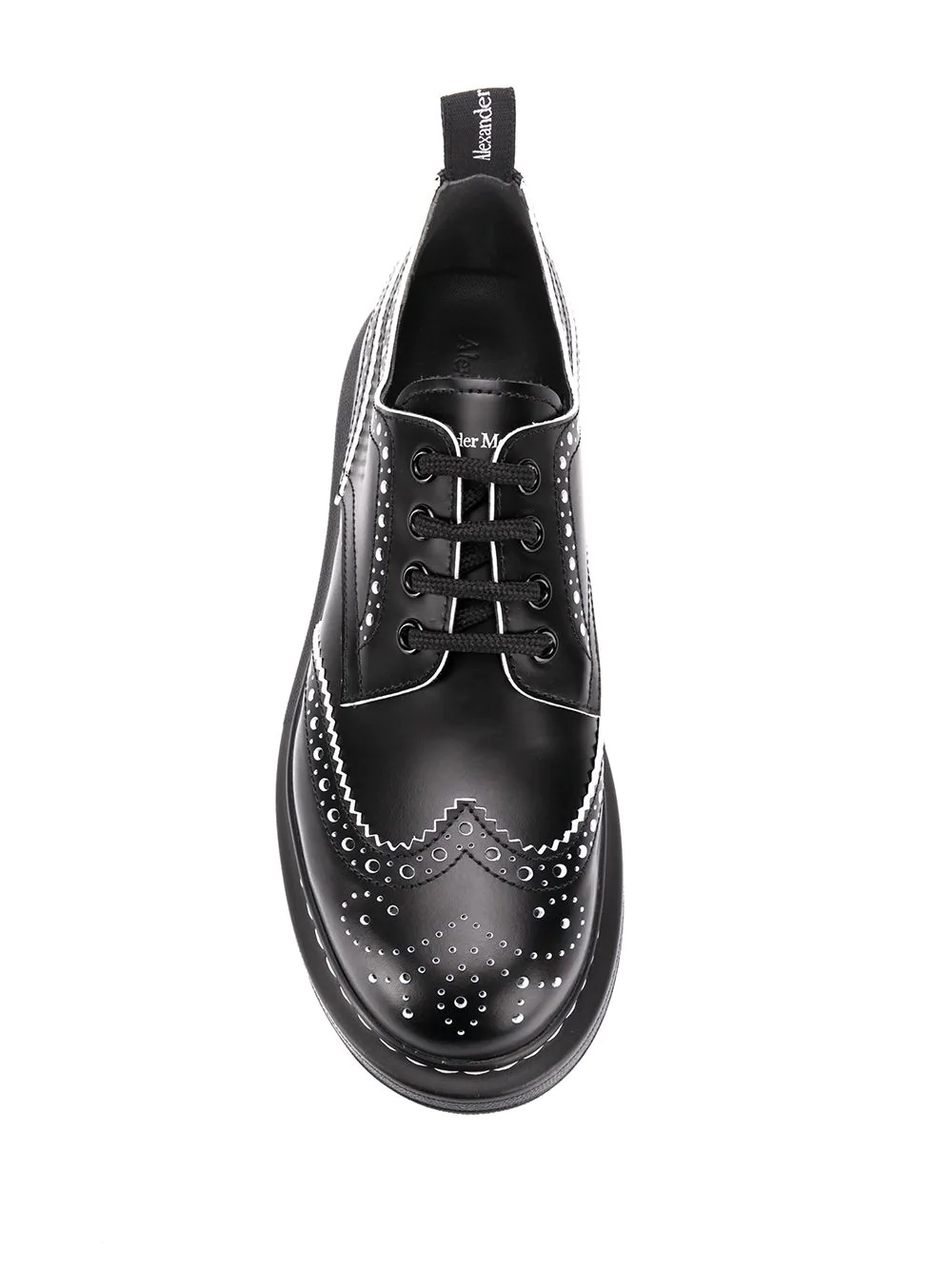 platform brogues - 4