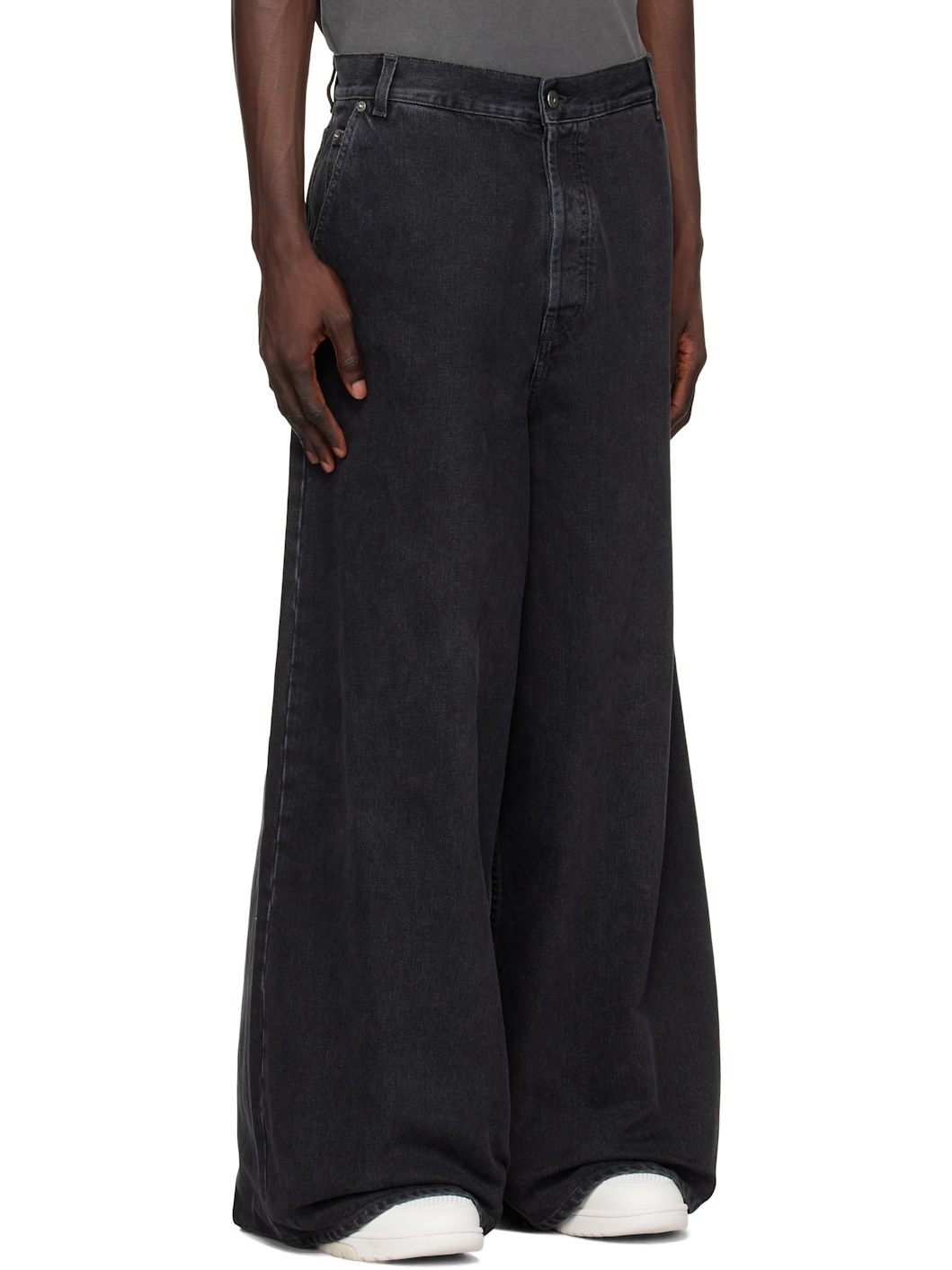 Black Arr Wide Jeans - 2