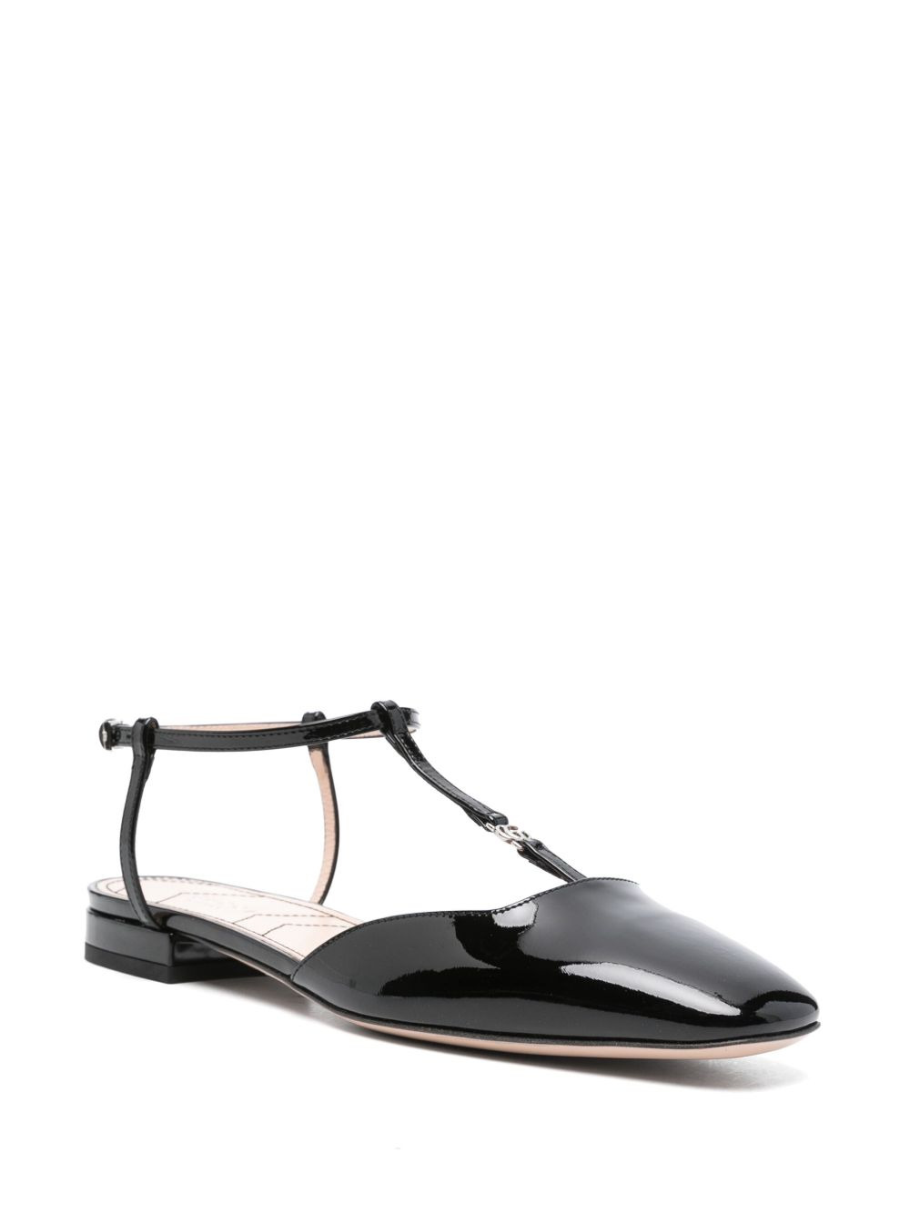 Double G patent-finish ballerinas - 2