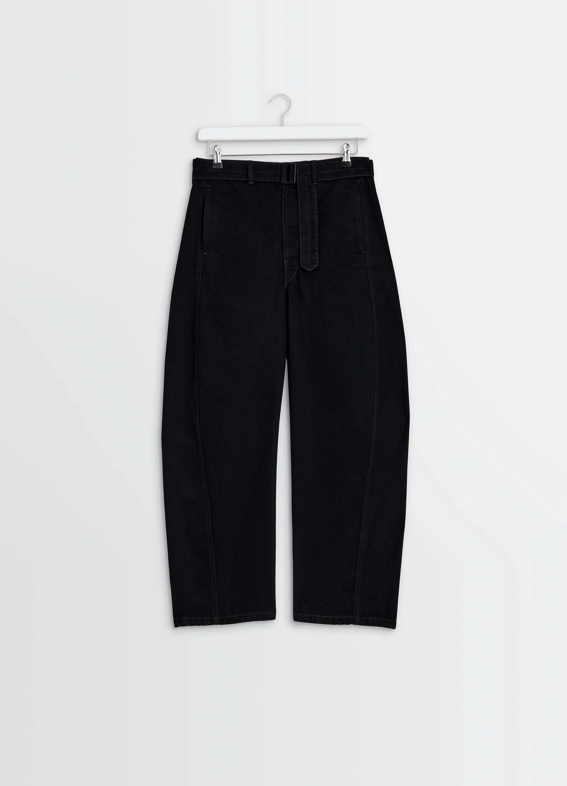 TWISTED BELTED PANTS - 1