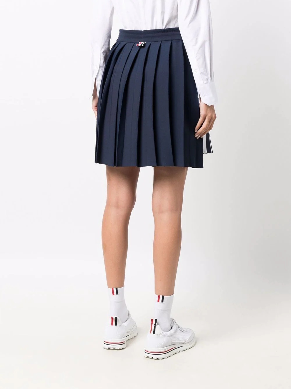 RWB pleated mini skirt - 4