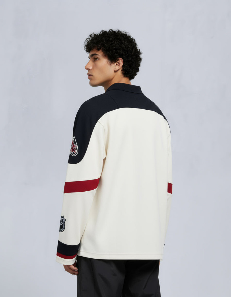 NHL X MOOSE KNUCKLES TEAM POLO 3