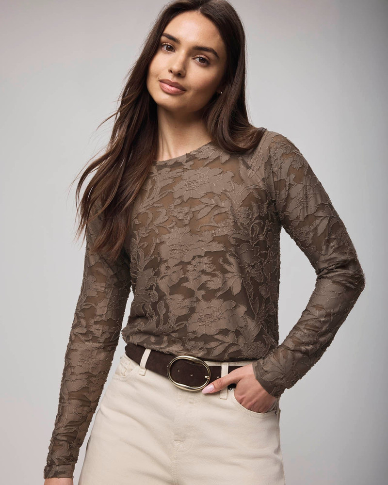 Splendid Cecelia Floral Long Sleeve Tee outlook